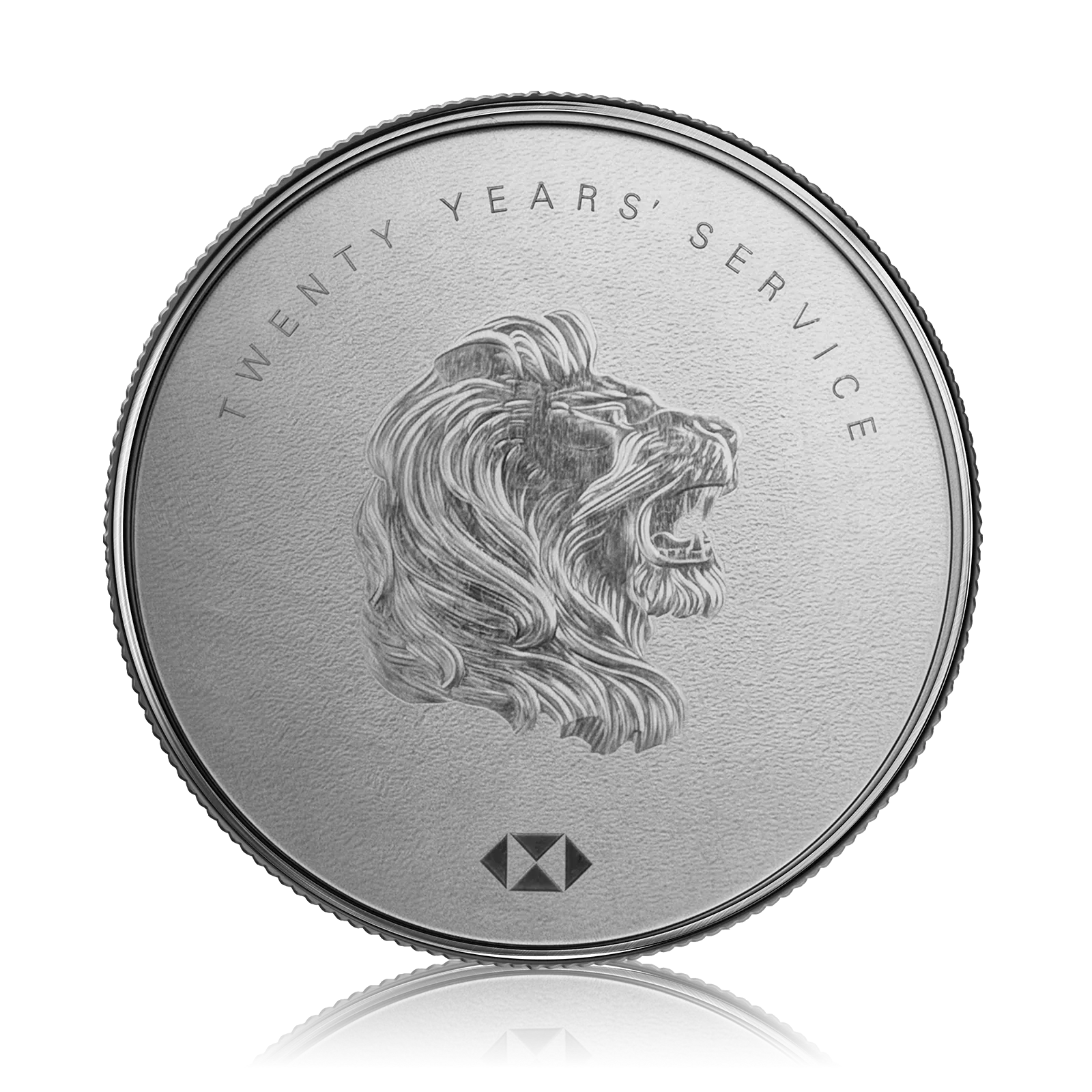 40g Silver PAMP HSBC 20 Years of Service Coin in Card 5